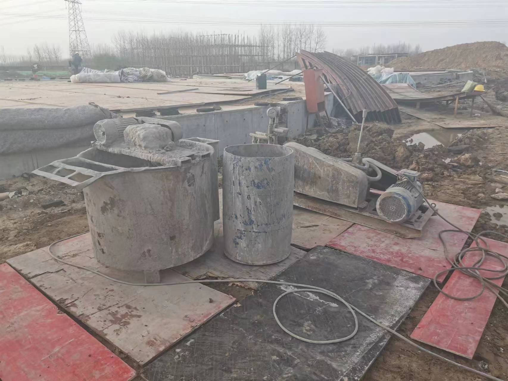 磴口设备基础注浆